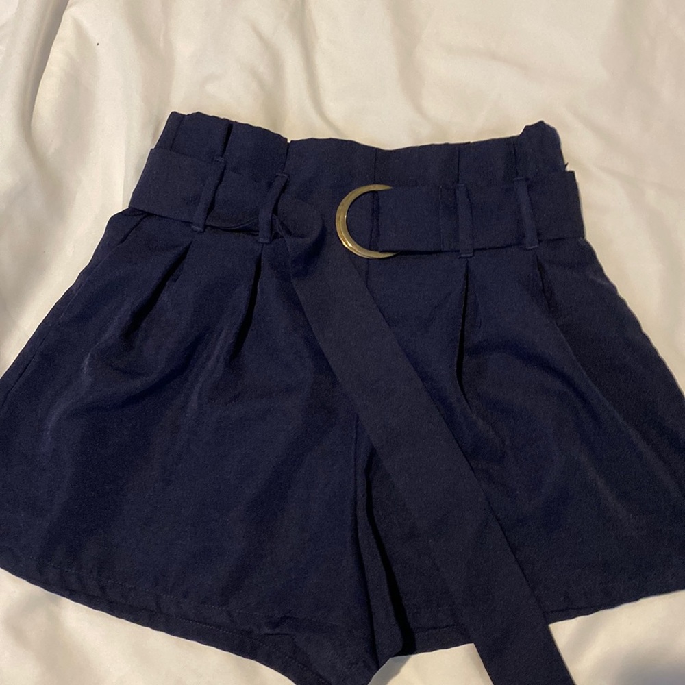 Jealous Tomato cute dressy navy shorts